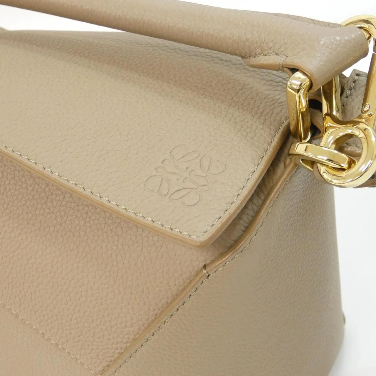 LOEWE Puzzle A510P60X30 Handbag Black Rank A - Thumbnail 5