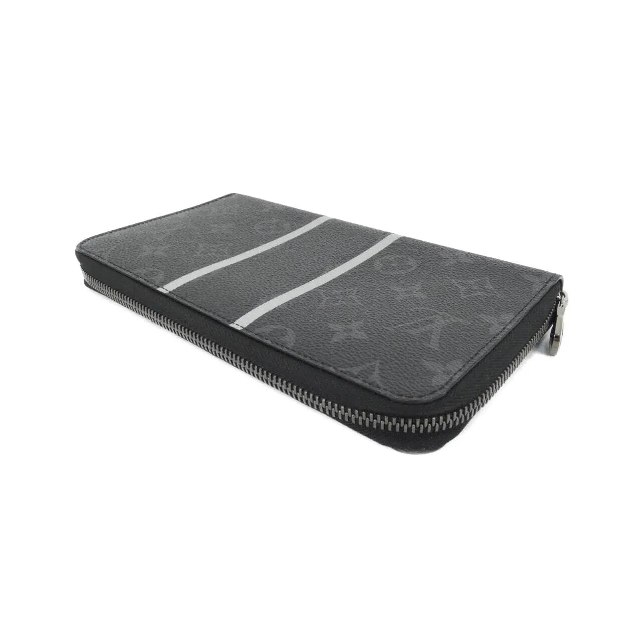 LOUIS VUITTON Eclipse M64645 Wallet Monogram Black Monogram Rank A - Thumbnail 2
