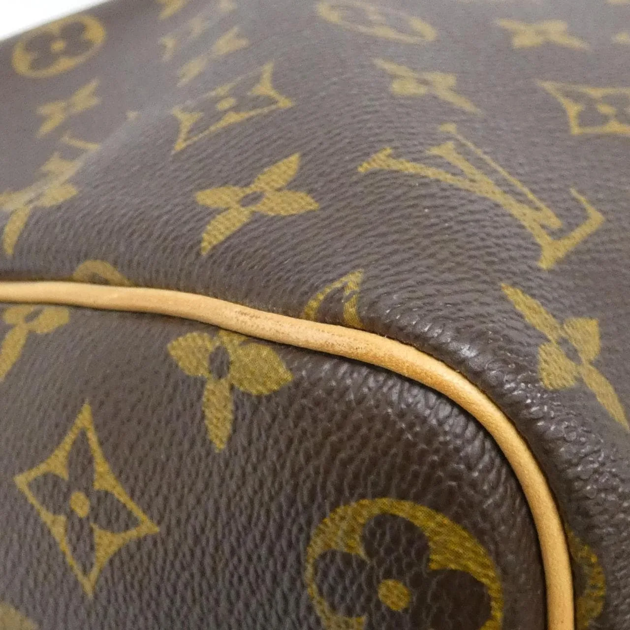 LOUIS VUITTON Keepall M41418 Boston Monogram 黑色 Monogram 中古品A - 縮圖 2