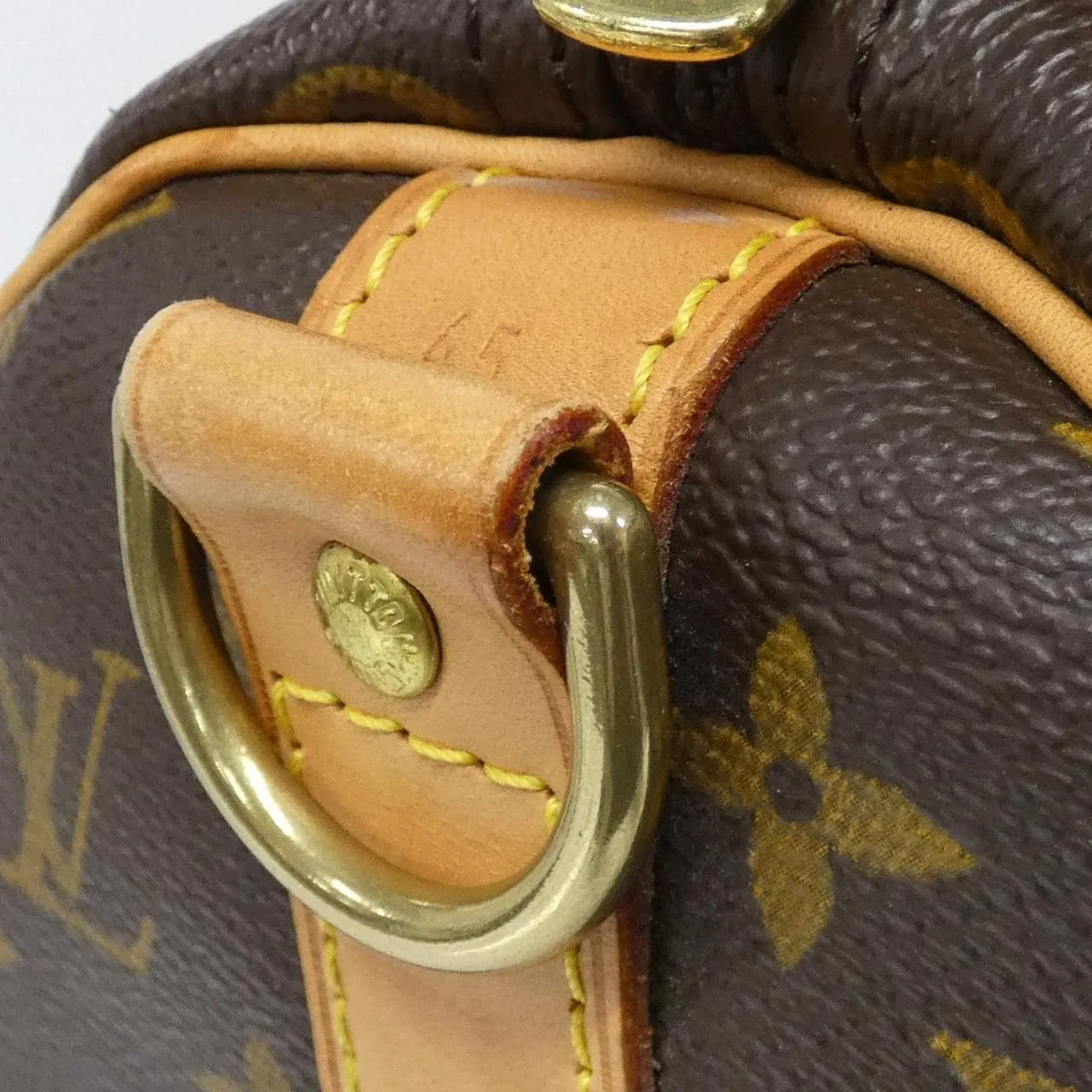 LOUIS VUITTON Keepall M41418 Boston Monogram 黑色 Monogram 中古品A - 縮圖 4