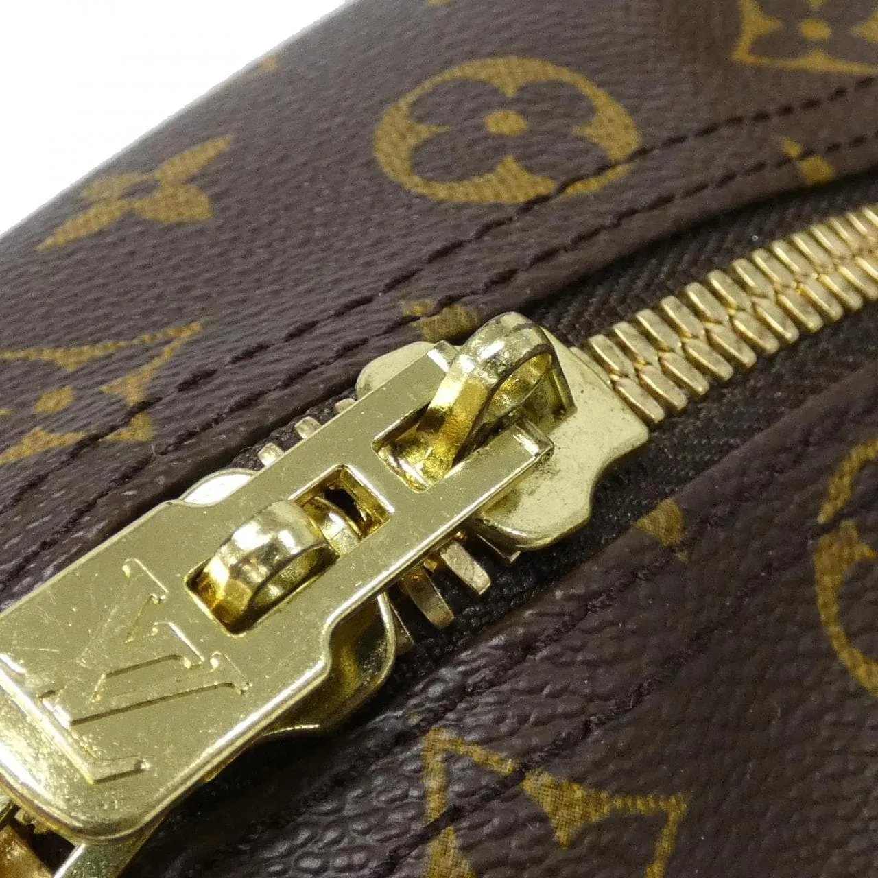 LOUIS VUITTON Keepall M41418 Boston Monogram 黑色 Monogram 中古品A - 縮圖 5