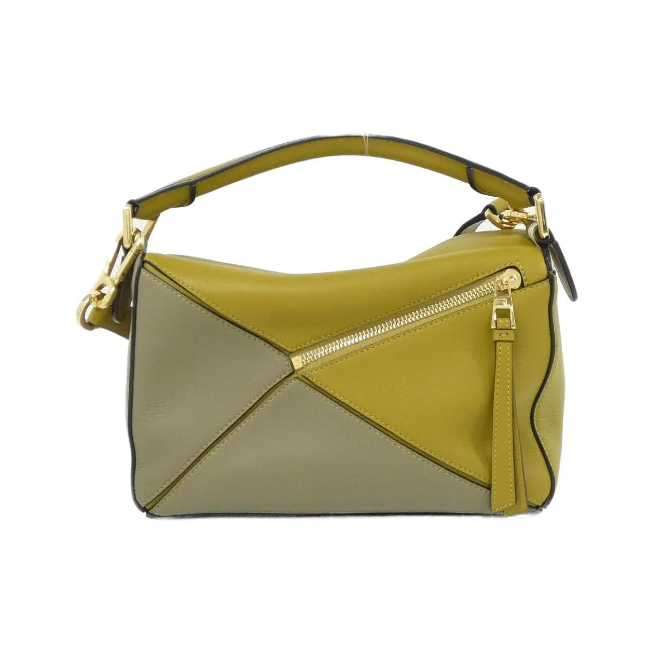 LOEWE Puzzle A510S21X55 Handbag 黑色 中古品A - 縮圖 2