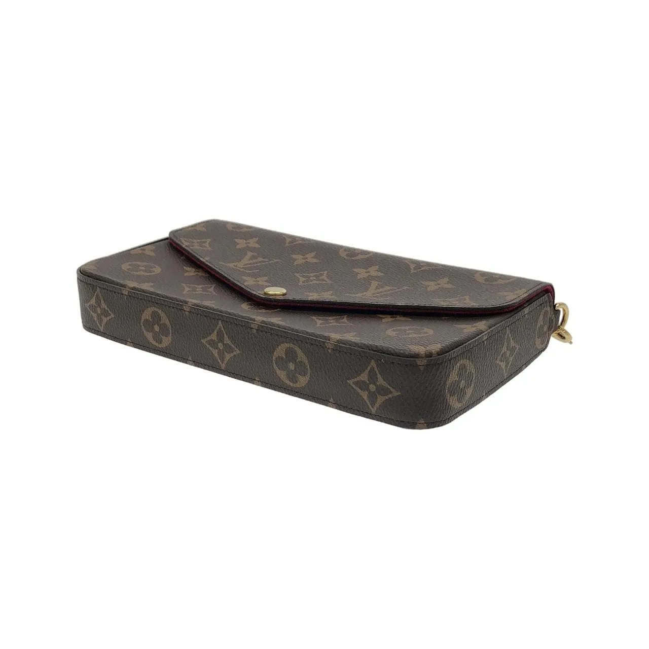 LOUIS VUITTON Pochette M81896 Shoulder Monogram Black Monogram Rank A - Thumbnail 3