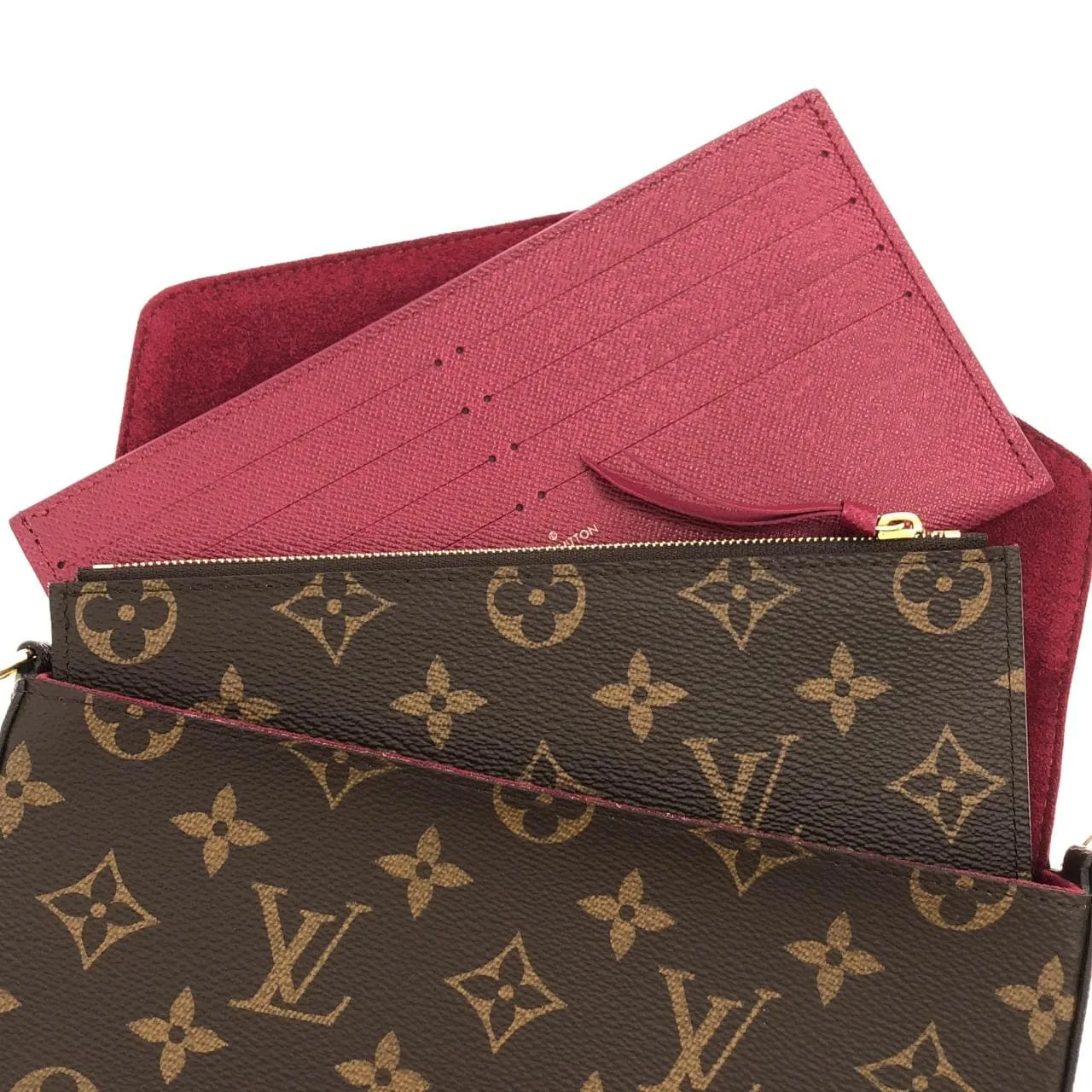 LOUIS VUITTON Pochette M81896 Shoulder Monogram Black Monogram Rank A - Thumbnail 7