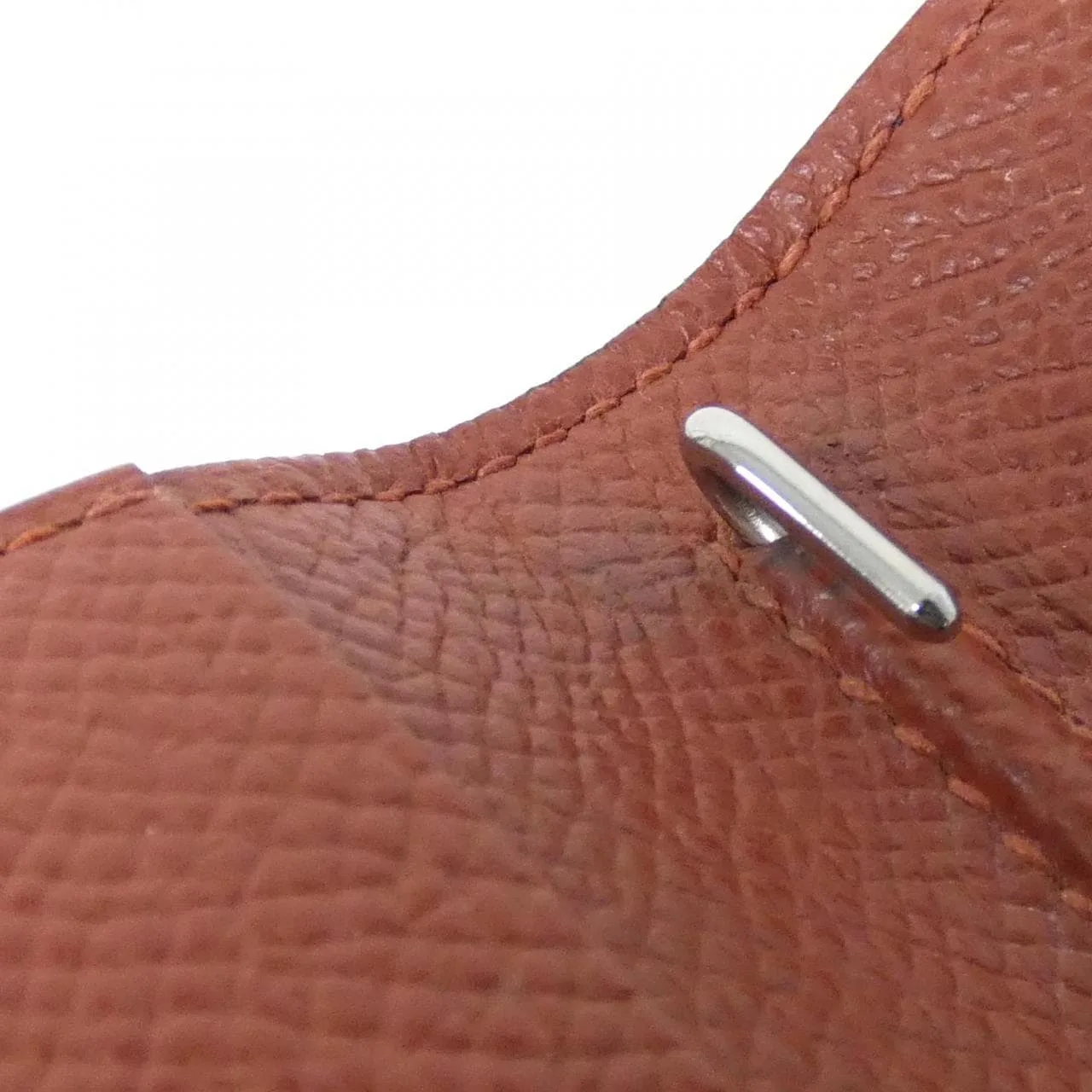 HERMES 082469CA Wallet Epsom Rouge Epsom Leather Rank B - Thumbnail 10