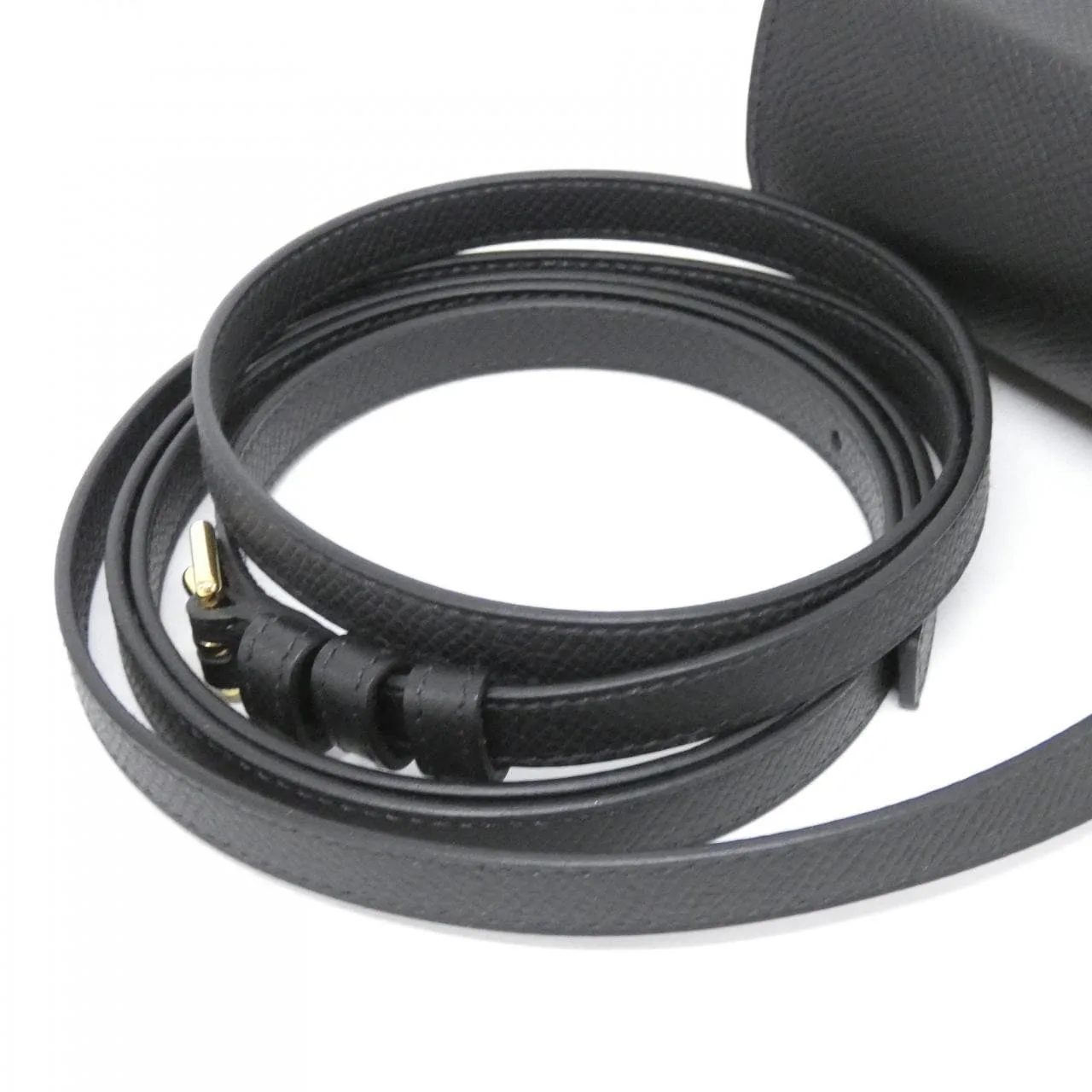 HERMES Kelly 085433CC Shoulder Epsom 黑色 Epsom 皮 未使用品 - 縮圖 4