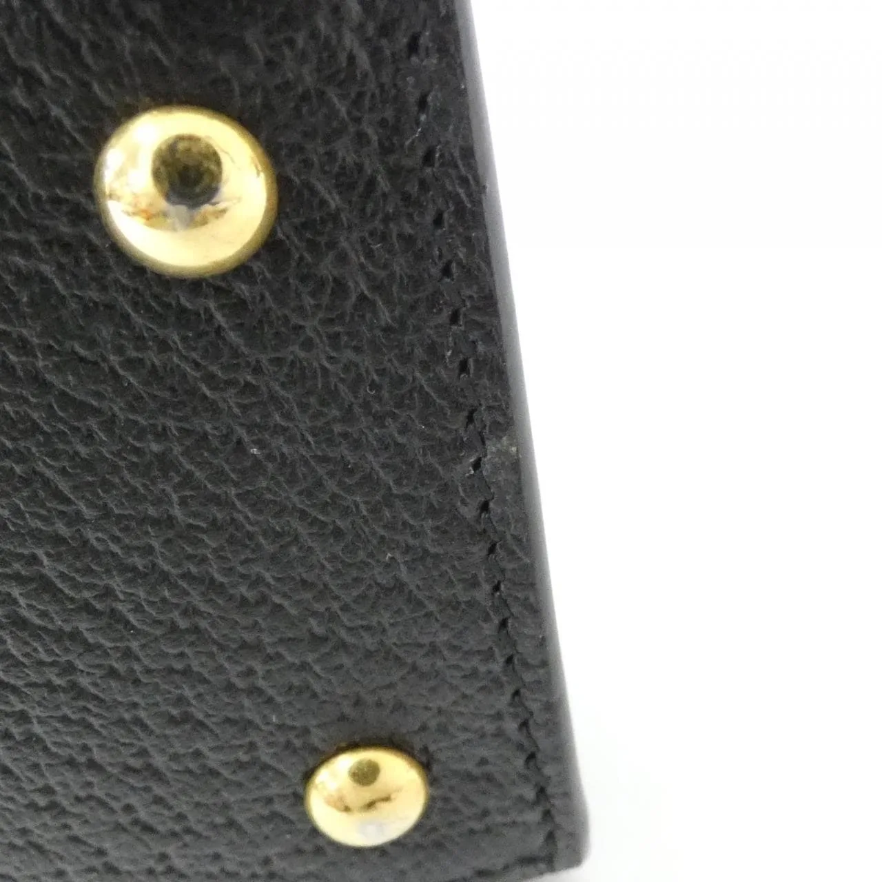 GUCCI 702732 U3ZDT Handbag Leather Black Leather Rank A - Thumbnail 3