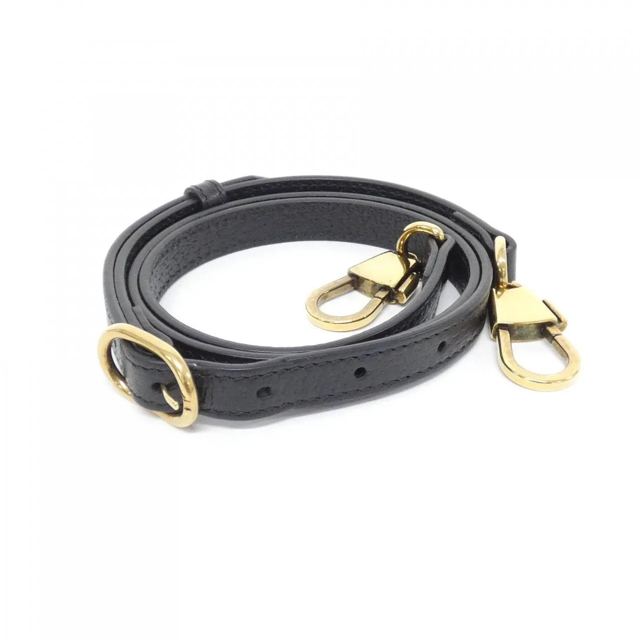 GUCCI 702721 U3ZDT Handbag Leather Black Leather Rank A - Thumbnail 7