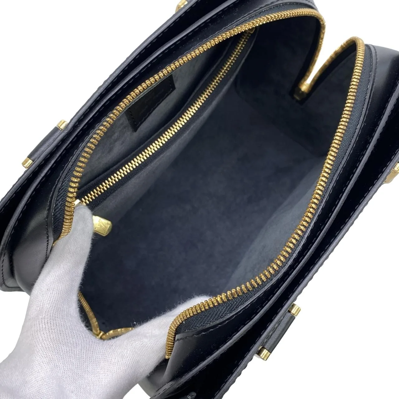 LOUIS VUITTON Pont-Neuf M52052 Handbag Epi Black Epi Rank A - Thumbnail 8