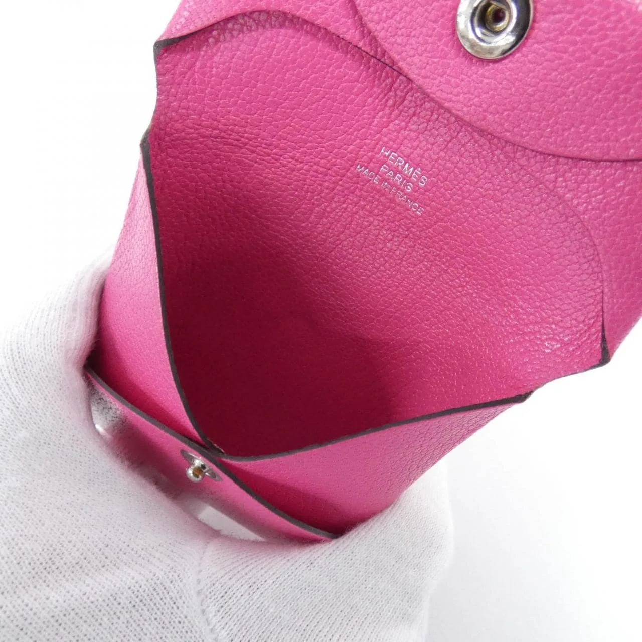 HERMES 039759CK Coin Case Black Rank B - Thumbnail 7