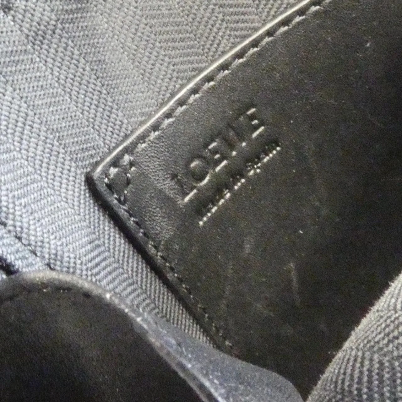 LOEWE C565S59X03 Shoulder 黑色 中古品B - 縮圖 7