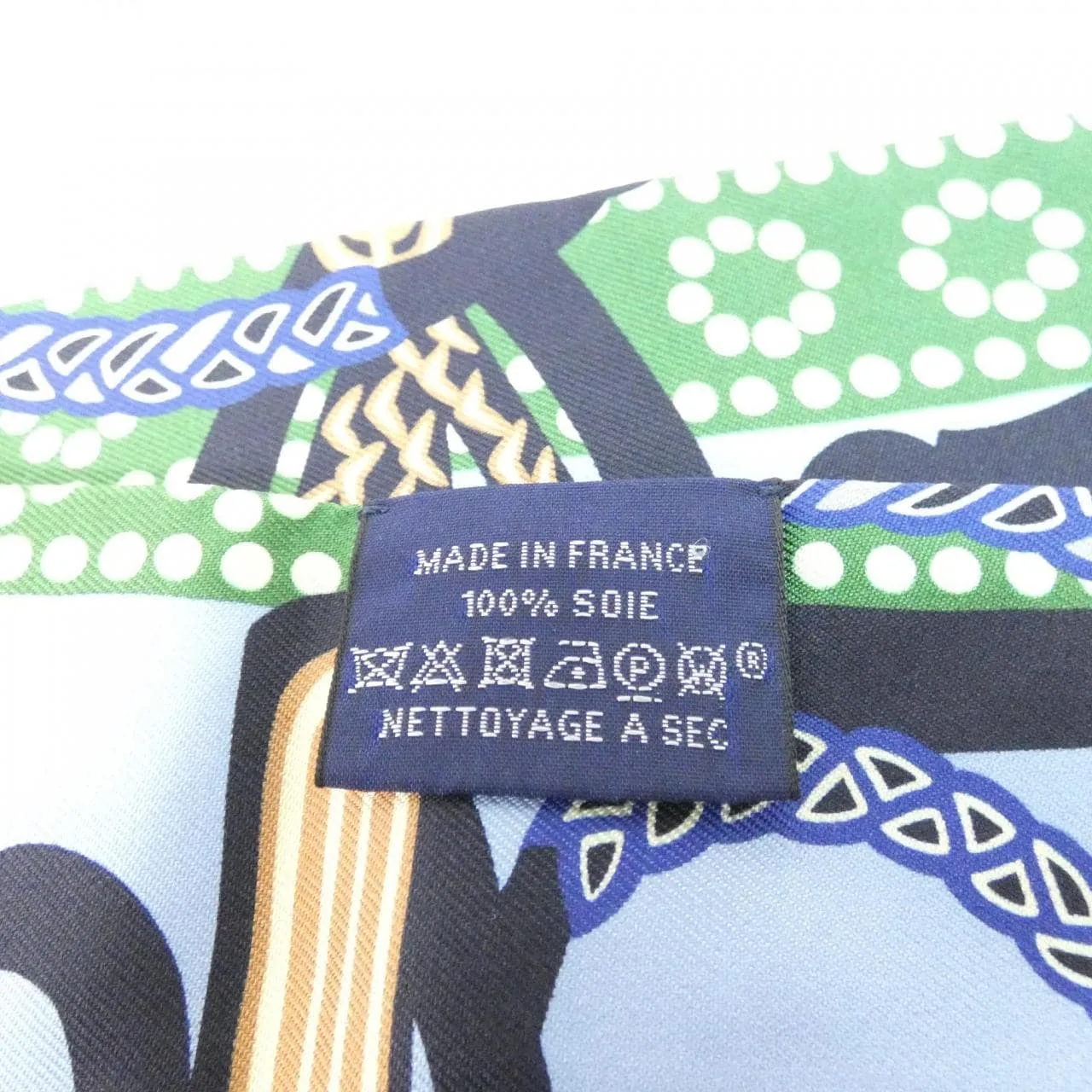 HERMES 063921S Scarf Black Rank A - Thumbnail 4