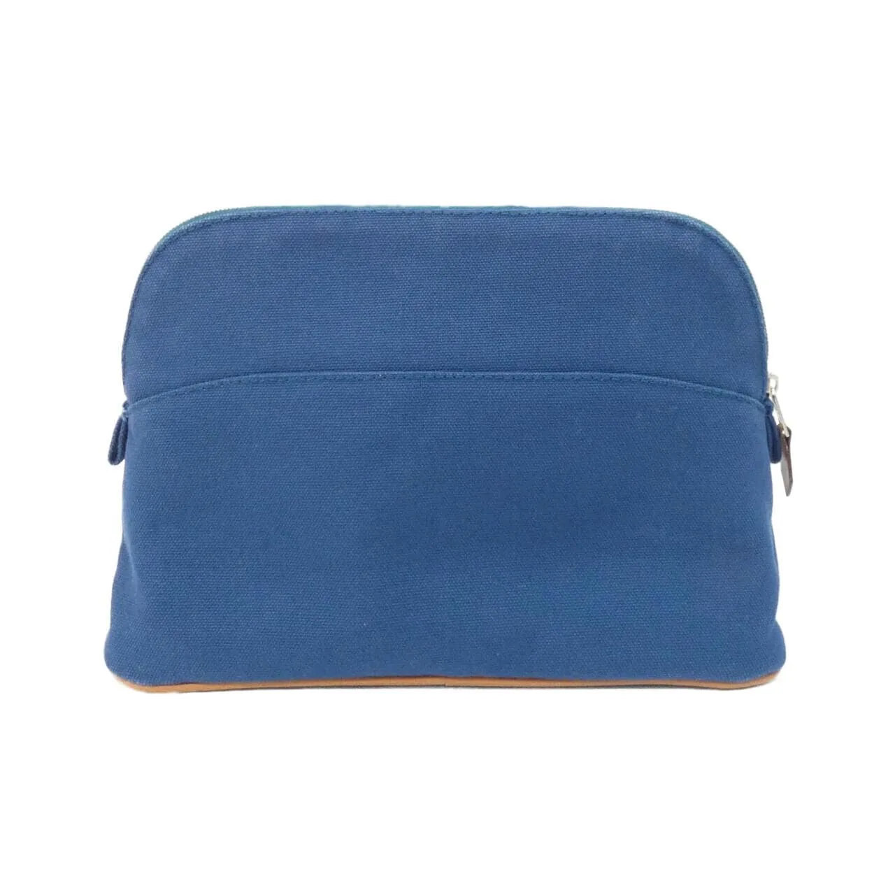 HERMES Bolide 102774M Pouch Canvas Blue Canvas Rank A - Thumbnail 2
