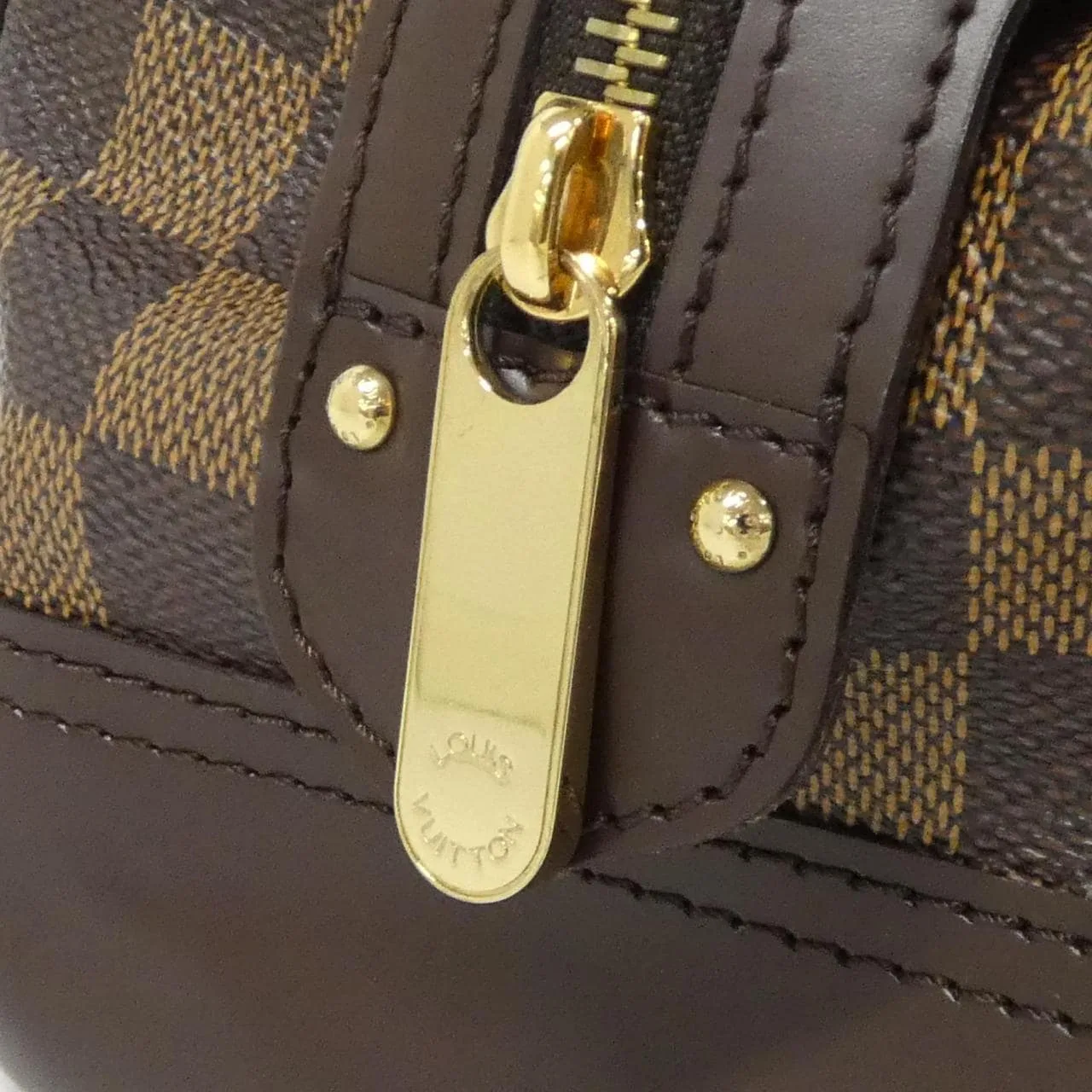 LOUIS VUITTON N51201 Handbag Damier Black Damier Rank A - Thumbnail 4