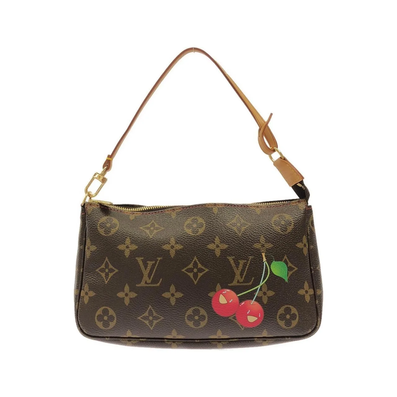 LOUIS VUITTON Pochette M95008 Pochette Monogram Black