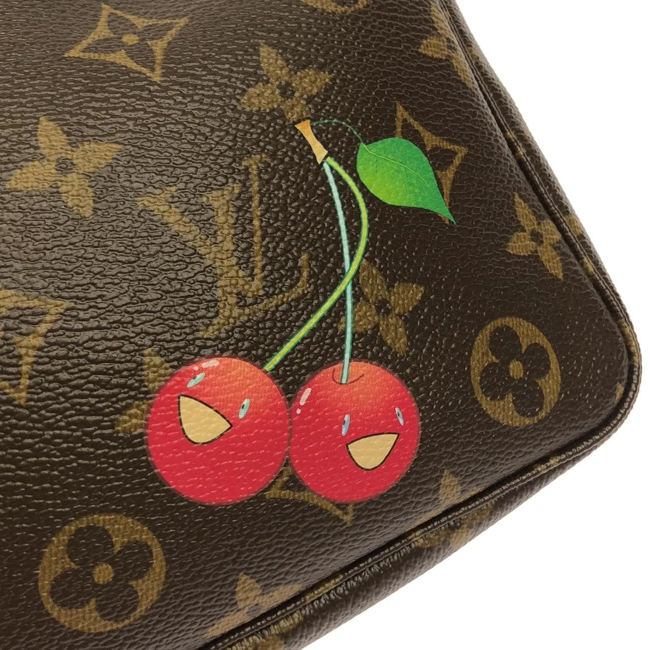 LOUIS VUITTON Pochette M95008 Pochette Monogram 黑色 Monogram 中古品A - 縮圖 5