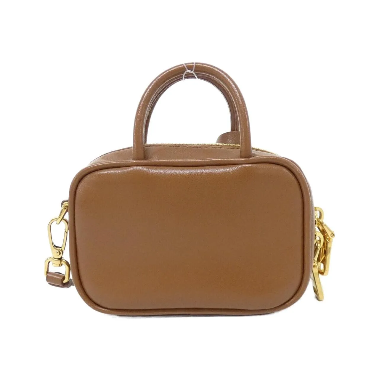 MIU MIU 5NR020 Shoulder Cognac 中古品A - 縮圖 2