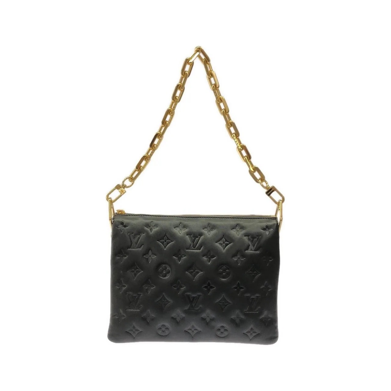 LOUIS VUITTON M21260 Shoulder Lambskin Black Lambskin Rank A - Thumbnail 2