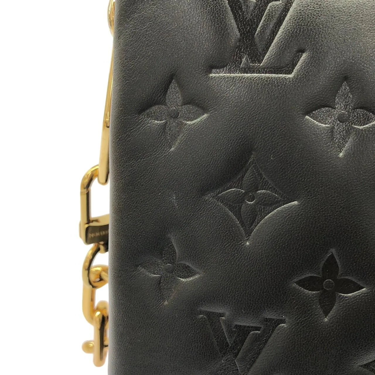 LOUIS VUITTON M21260 Shoulder Lambskin Black Lambskin Rank A - Thumbnail 5