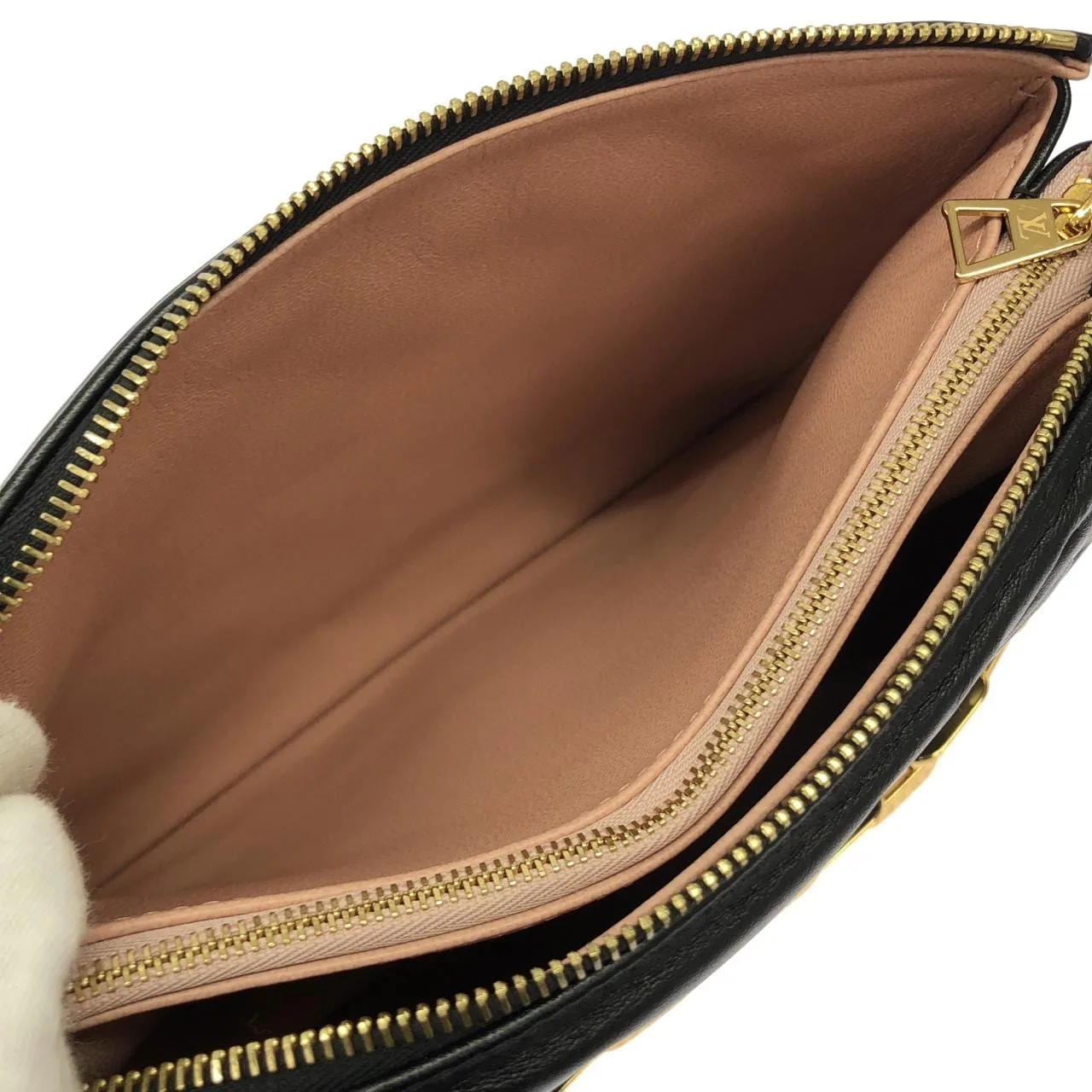 LOUIS VUITTON M21260 Shoulder Lambskin Black Lambskin Rank A - Thumbnail 8