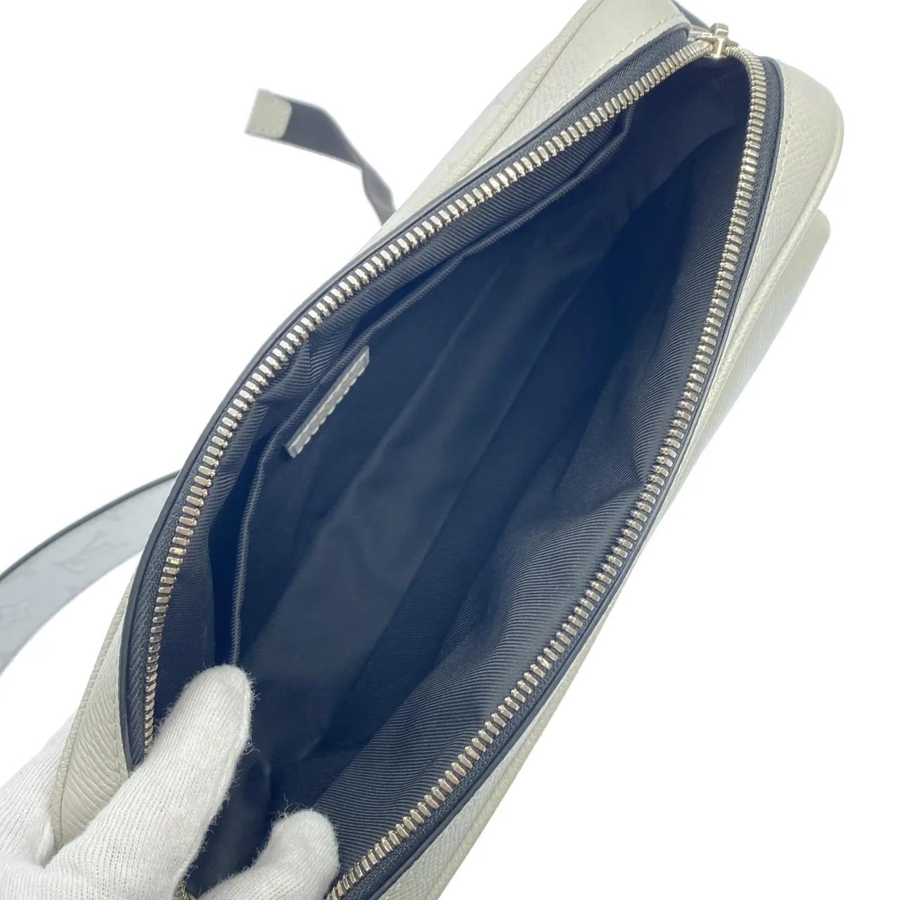 LOUIS VUITTON M30243 Shoulder Canvas 黑色 帆布 中古品A - 縮圖 9