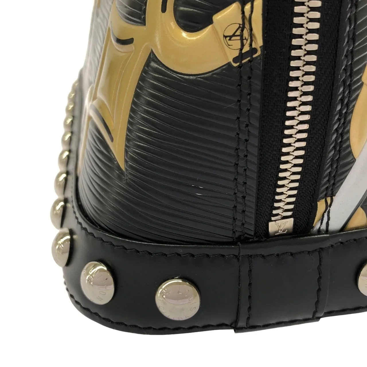 LOUIS VUITTON Alma M42486 Handbag Epi Black Epi Rank A - Thumbnail 5