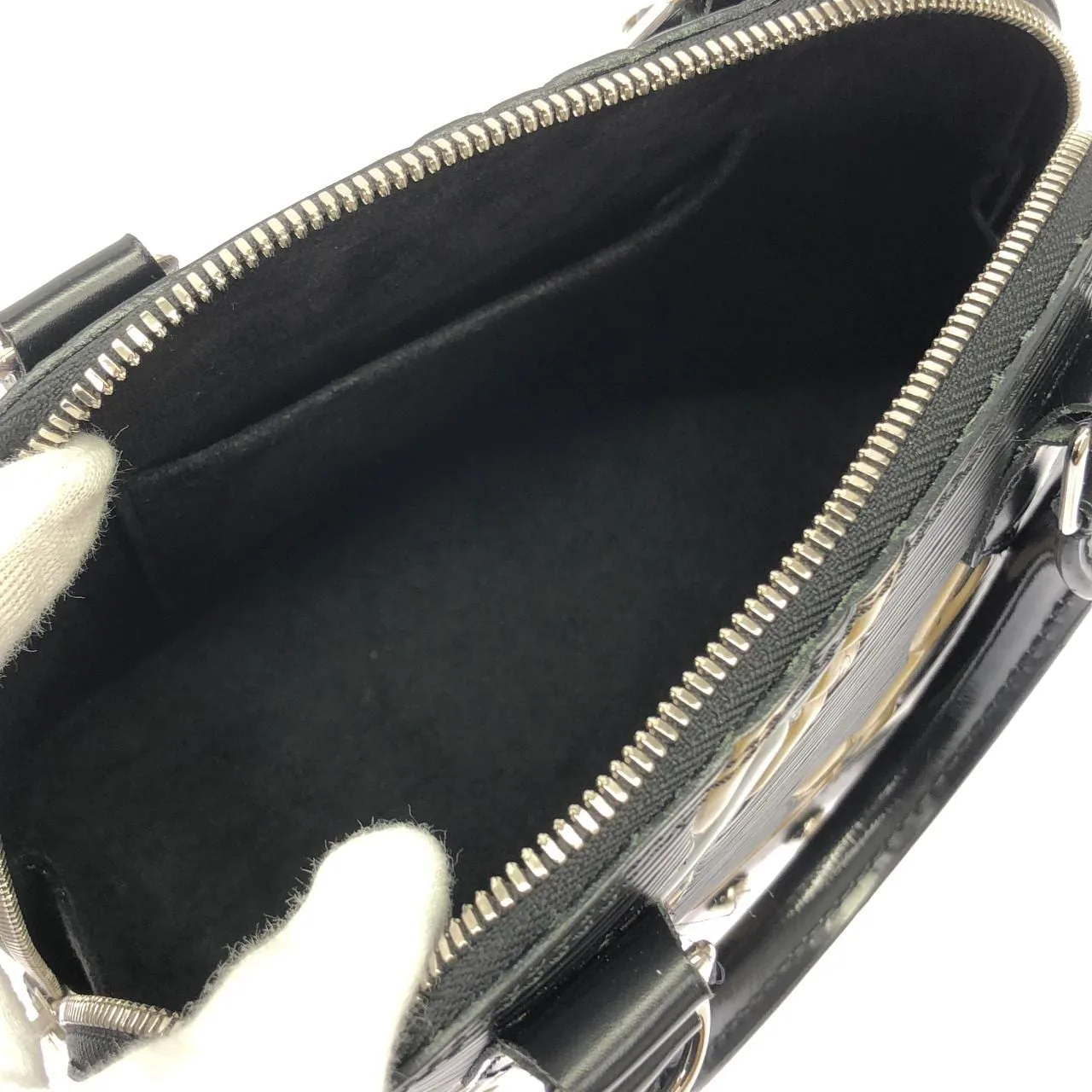 LOUIS VUITTON Alma M42486 Handbag Epi Black Epi Rank A - Thumbnail 10