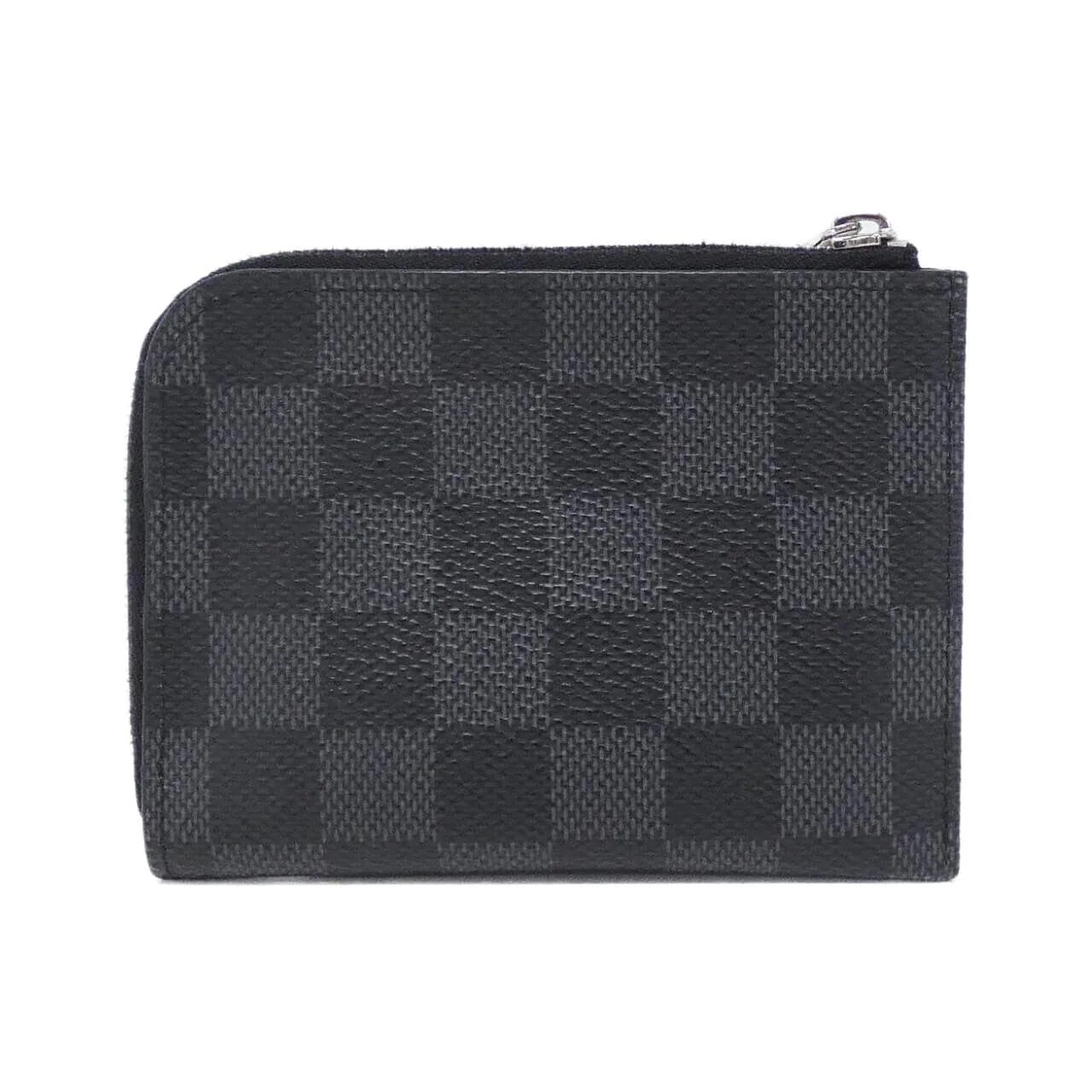 LOUIS VUITTON N63237 Coin Case Damier 黑色 Damier 中古品A - 縮圖 2