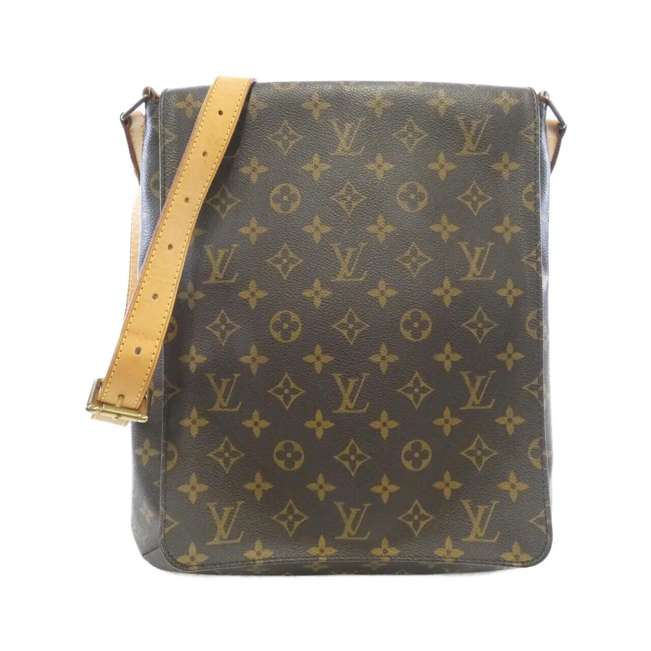 LOUIS VUITTON Musette M51256 Shoulder Monogram Black
