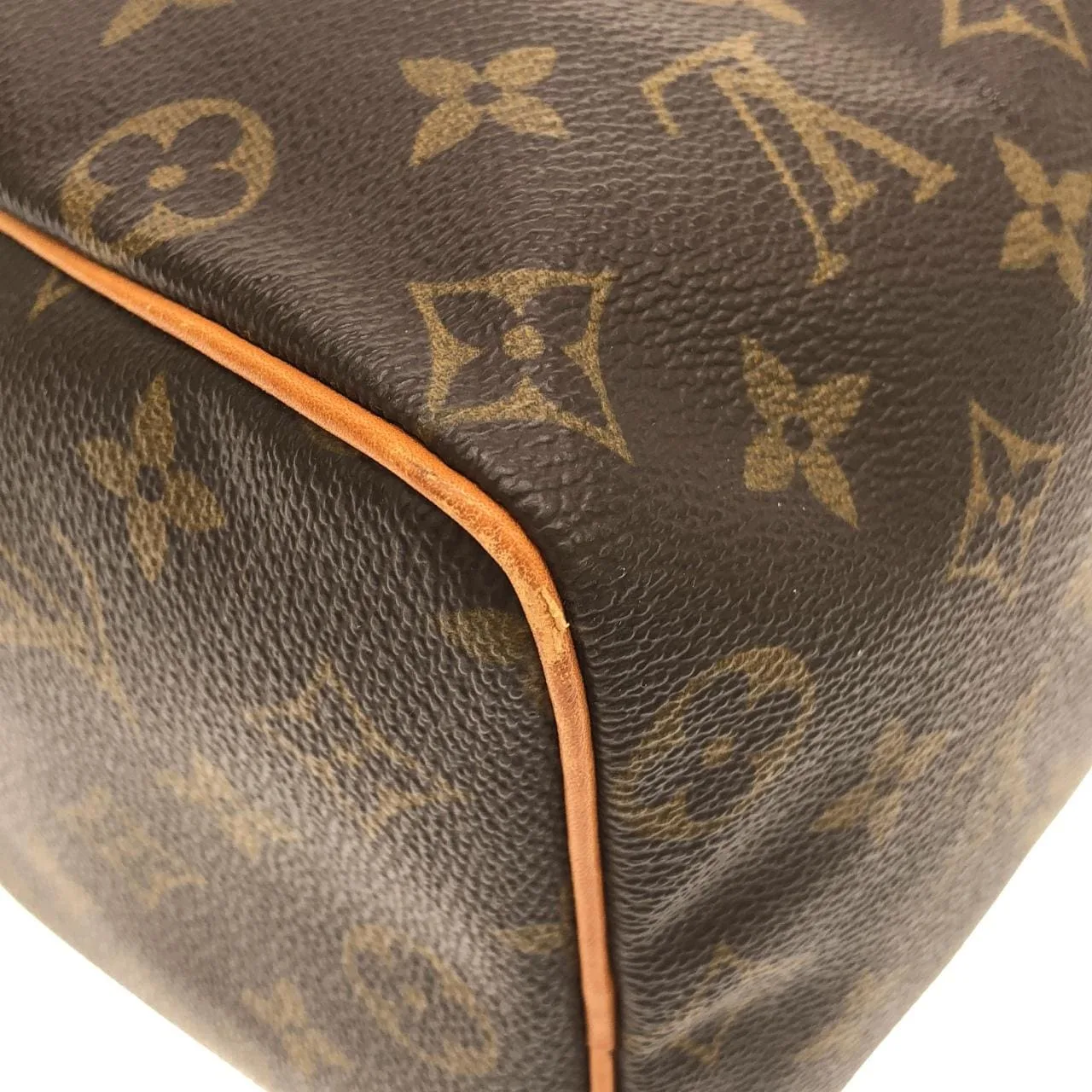 LOUIS VUITTON Speedy M41528 Boston Monogram 黑色 Monogram 中古品B - 縮圖 2