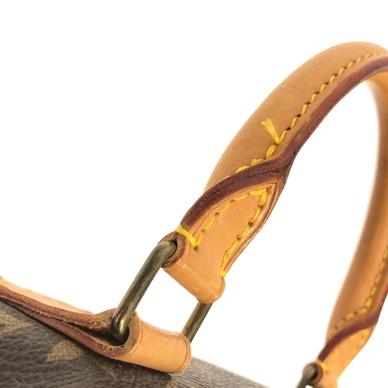 LOUIS VUITTON Speedy M41528 Boston Monogram 黑色 Monogram 中古品B - 縮圖 7