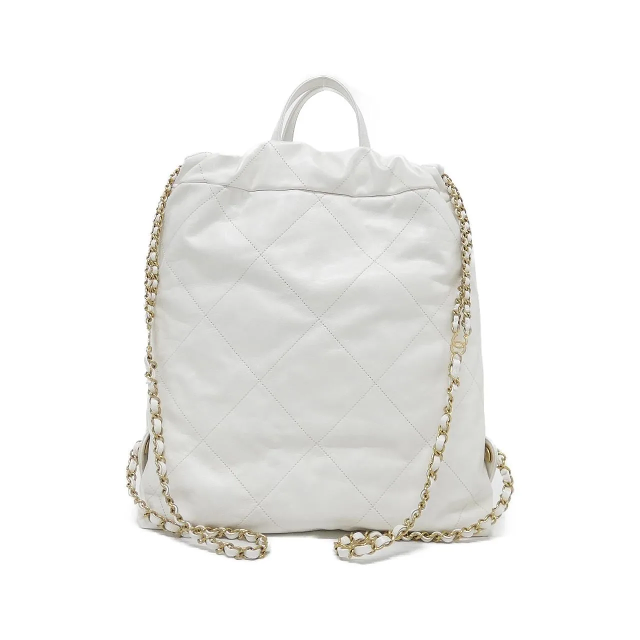 CHANEL Chanel 22 AS3313 Backpack 白色 中古品A - 縮圖 2