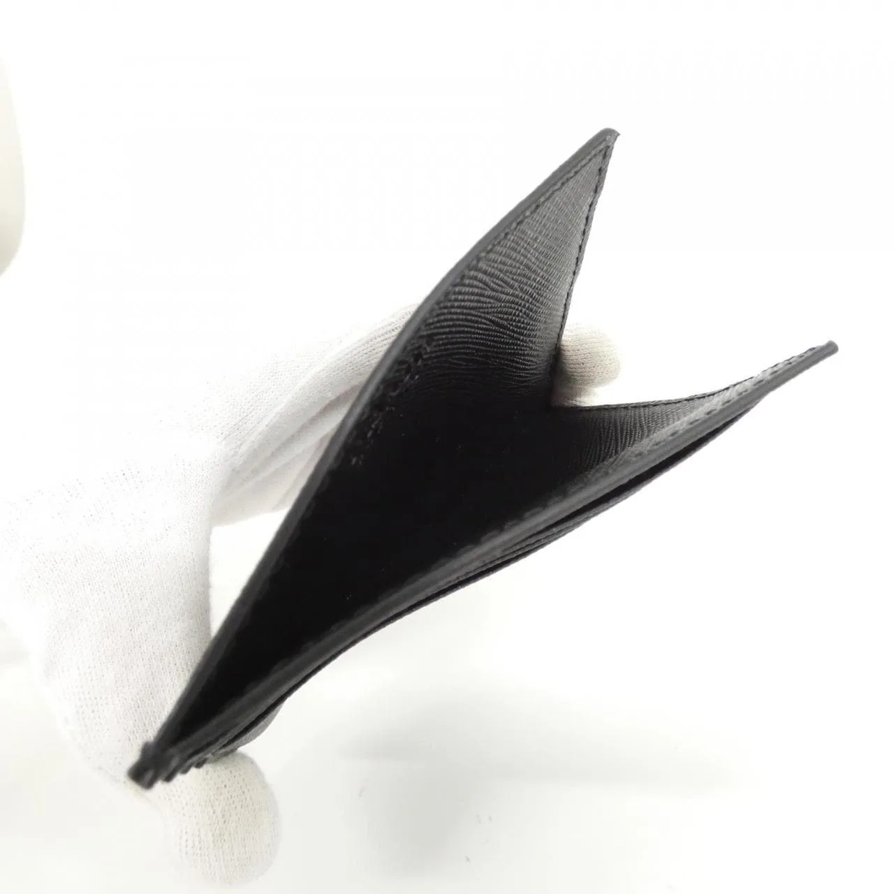 PRADA 2MC223 Card Case 黑色 中古品A - 縮圖 5