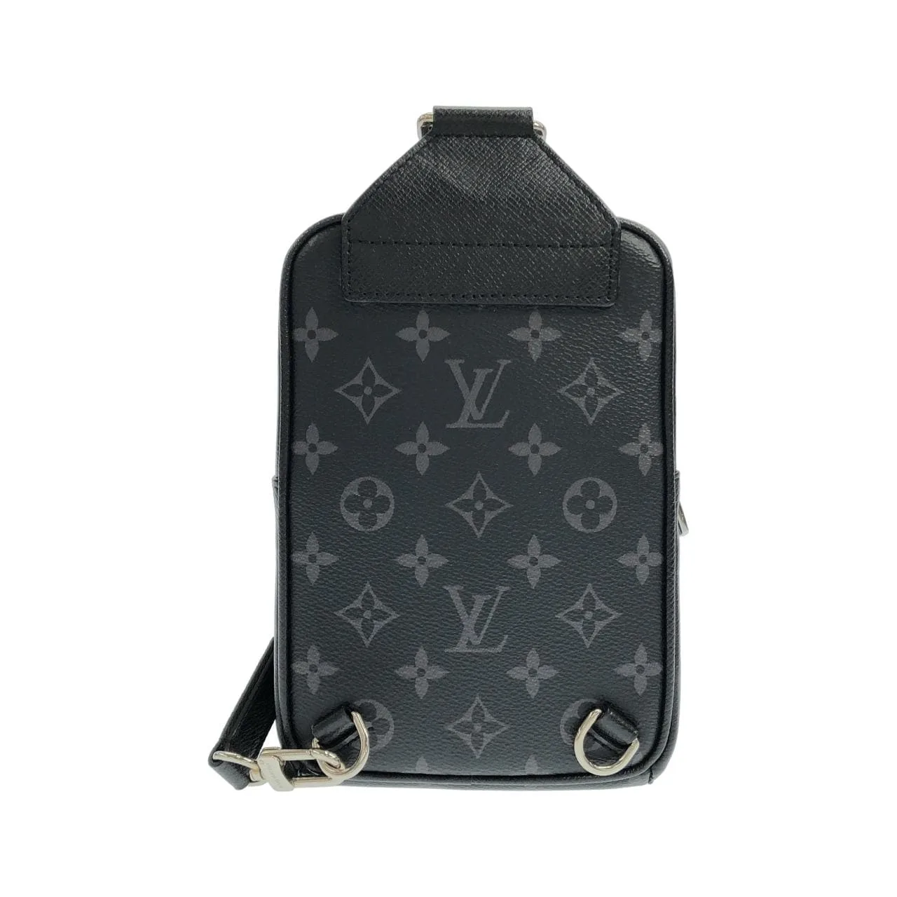 LOUIS VUITTON M30741 Shoulder Canvas 黑色 帆布 中古品A - 縮圖 2