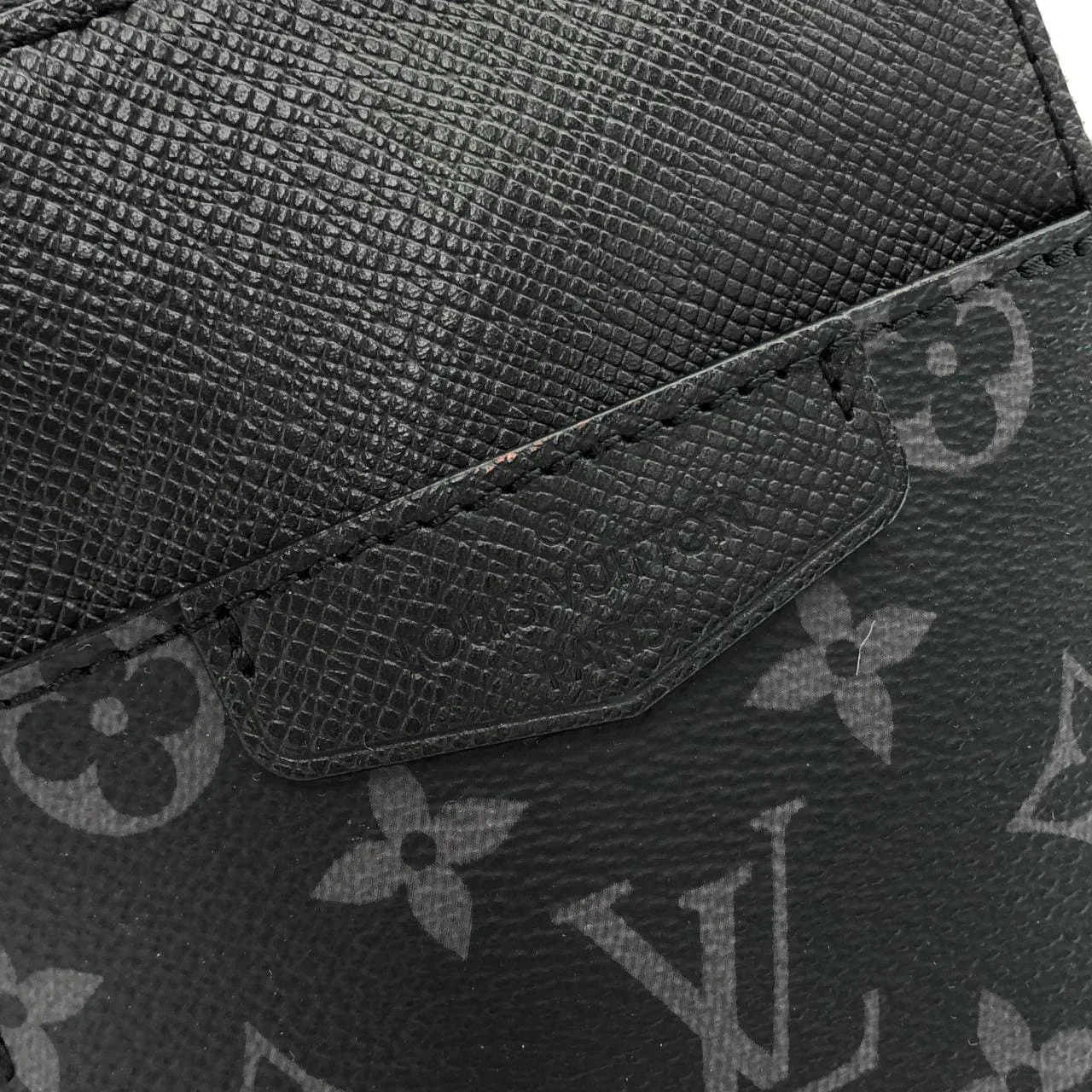 LOUIS VUITTON M30741 Shoulder Canvas 黑色 帆布 中古品A - 縮圖 4