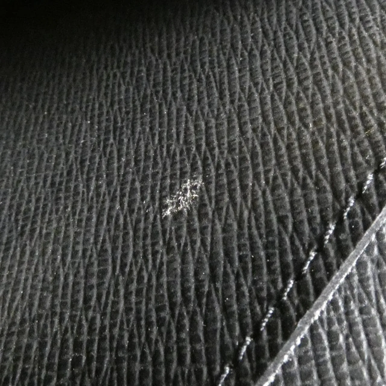 LOUIS VUITTON M30541 Coin Case 黑色 中古品B - 縮圖 7