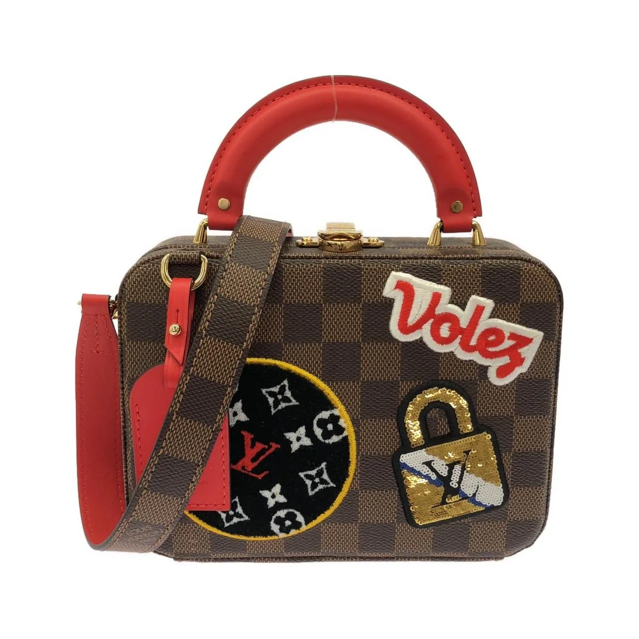 LOUIS VUITTON N40048 Handbag Damier Black