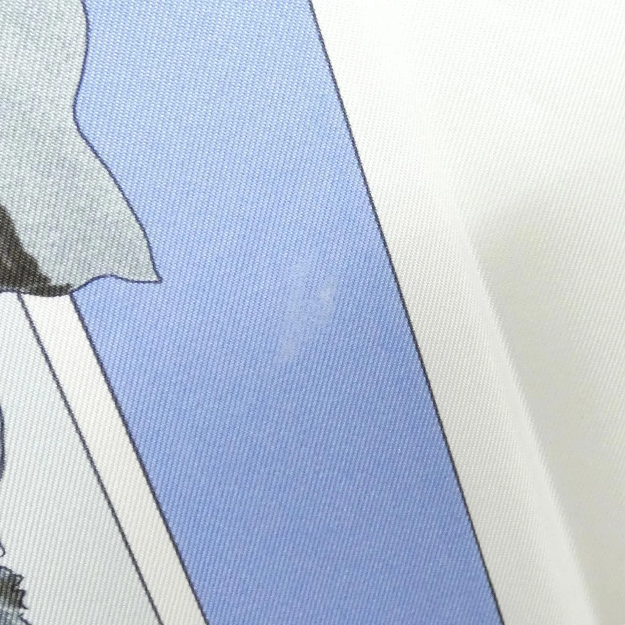 HERMES Scarf 白色 中古品A - 縮圖 3