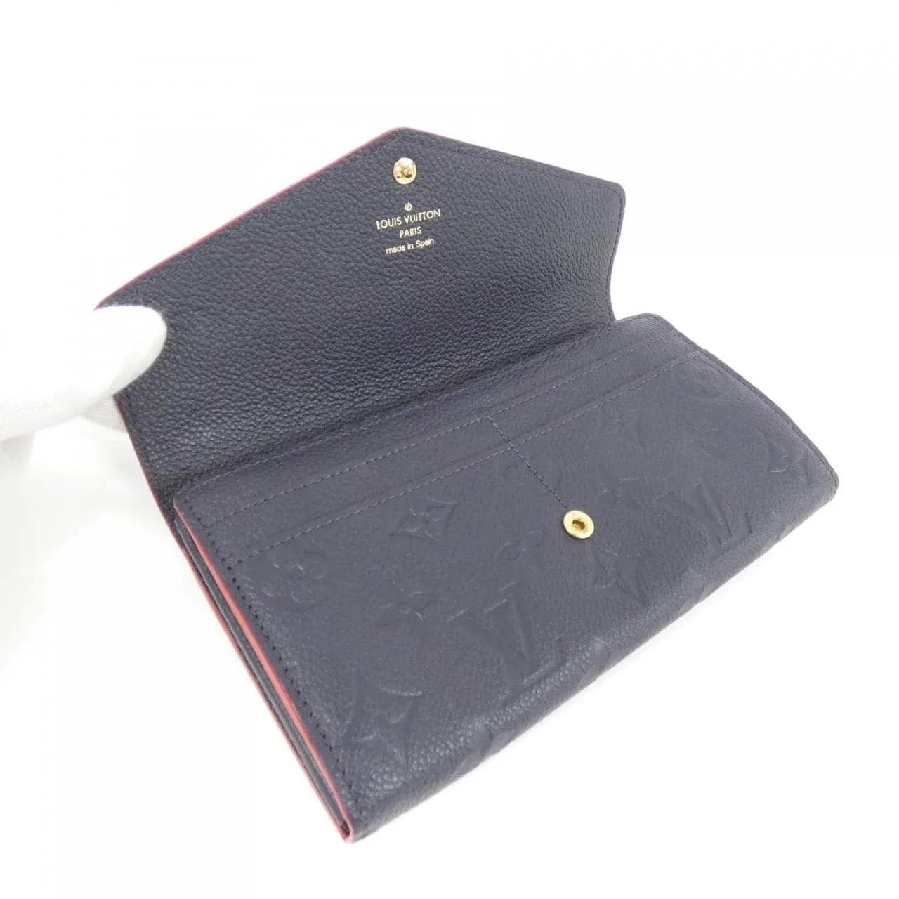 LOUIS VUITTON M62125 Wallet Monogram Rouge Monogram Rank A - Thumbnail 6