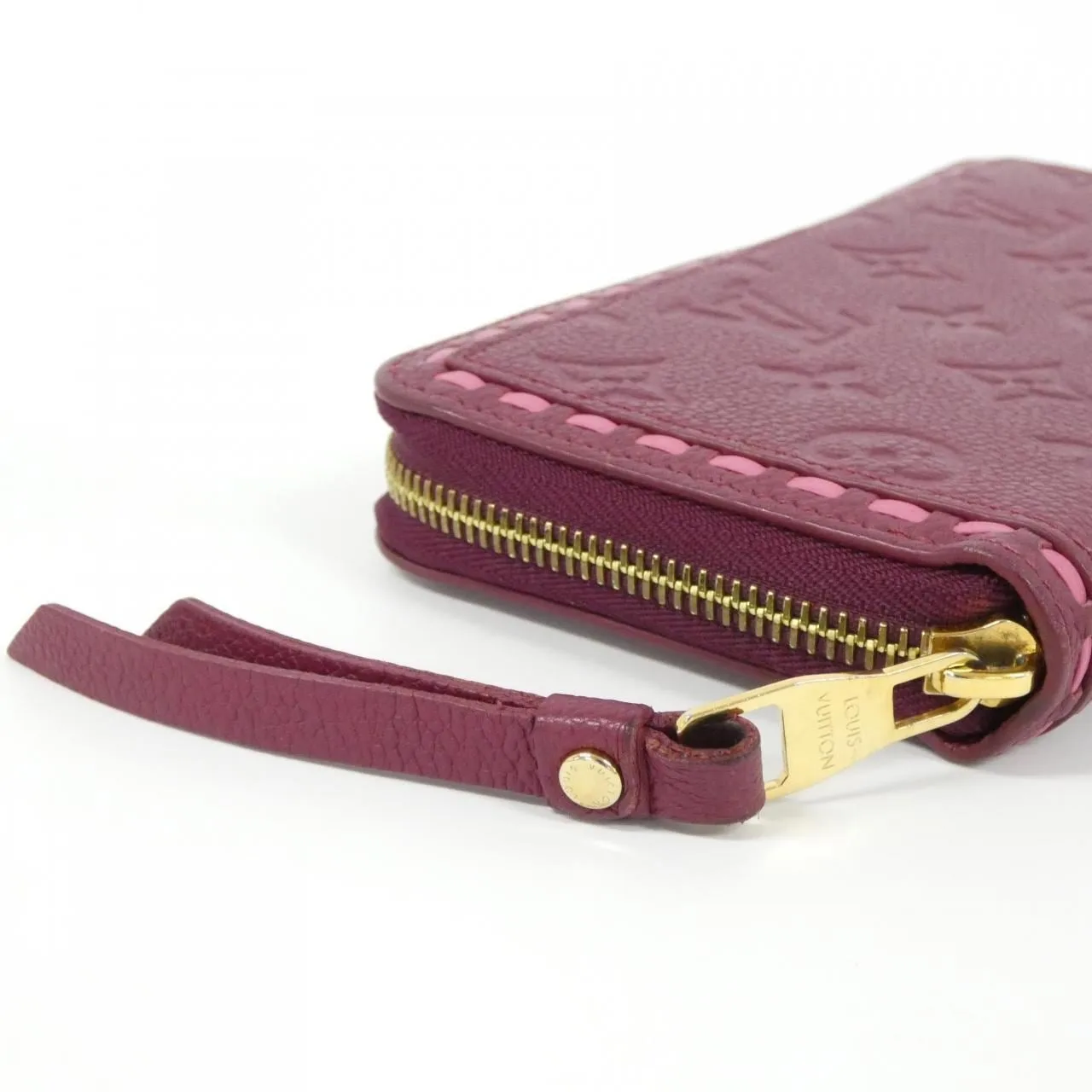 LOUIS VUITTON M64803 Wallet Monogram 黑色 Monogram 中古品A - 縮圖 3