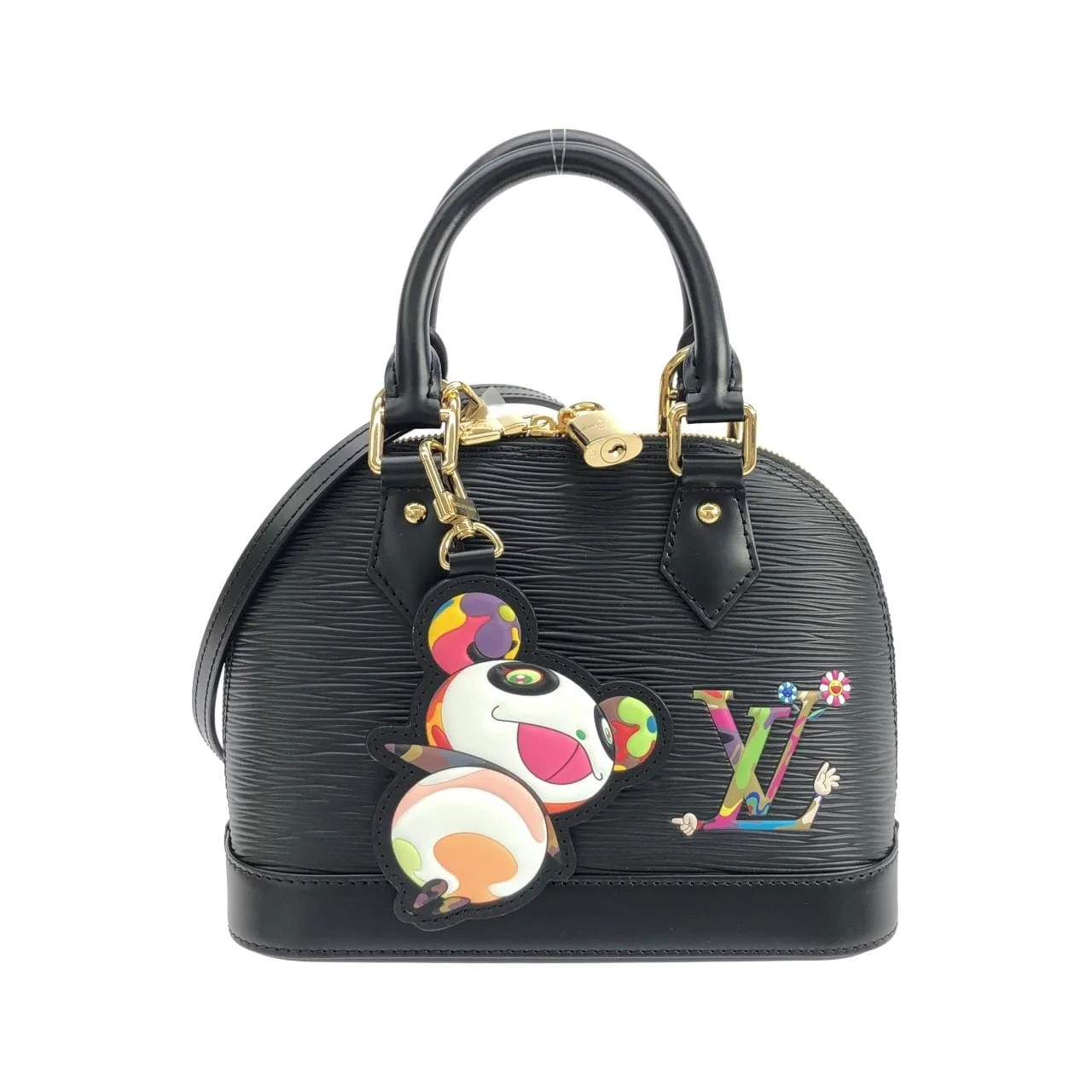 LOUIS VUITTON Alma M13670 Handbag Epi Black