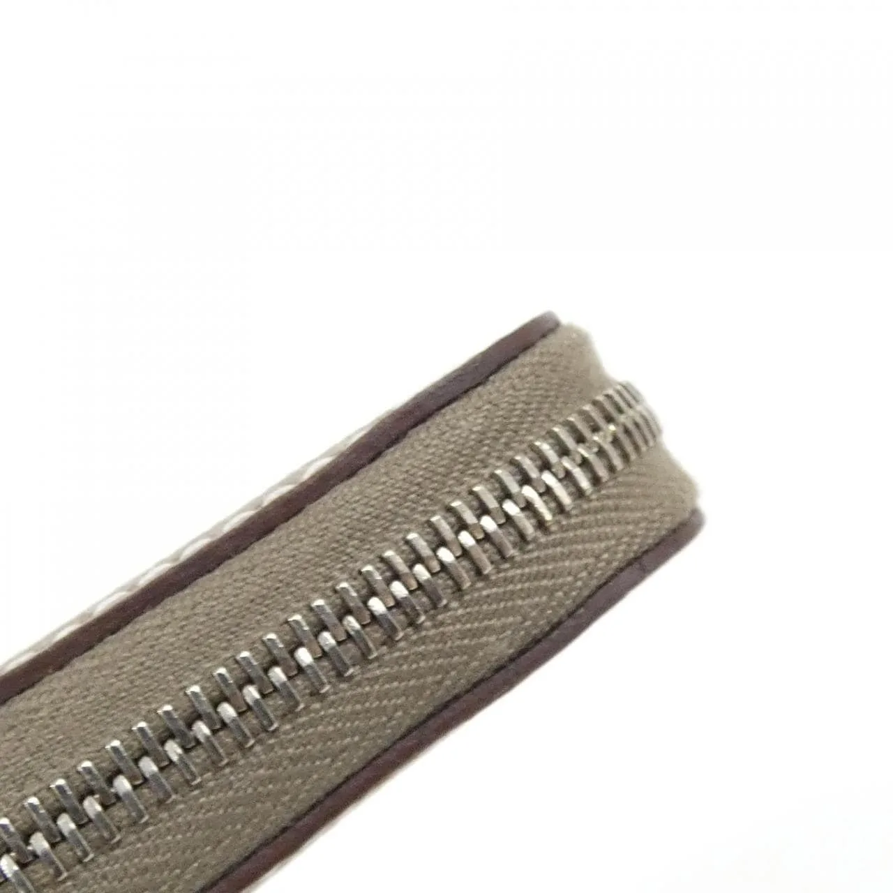 HERMES 079114CK Wallet Epsom Etoupe Epsom Leather Rank A - Thumbnail 3