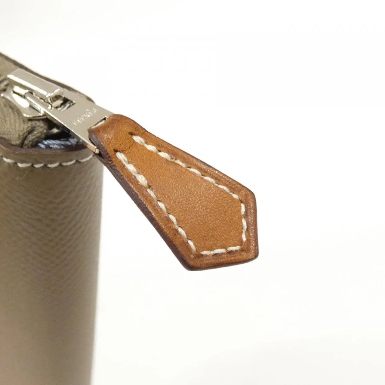 HERMES 079114CK Wallet Epsom Etoupe Epsom Leather Rank A - Thumbnail 4