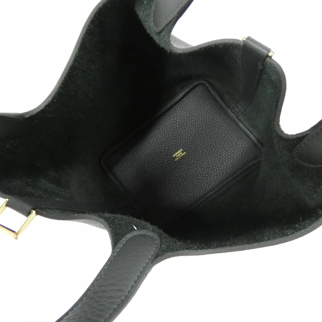 HERMES Picotin 056289CC Handbag Clemence Clemence 皮 未使用品 - 縮圖 5