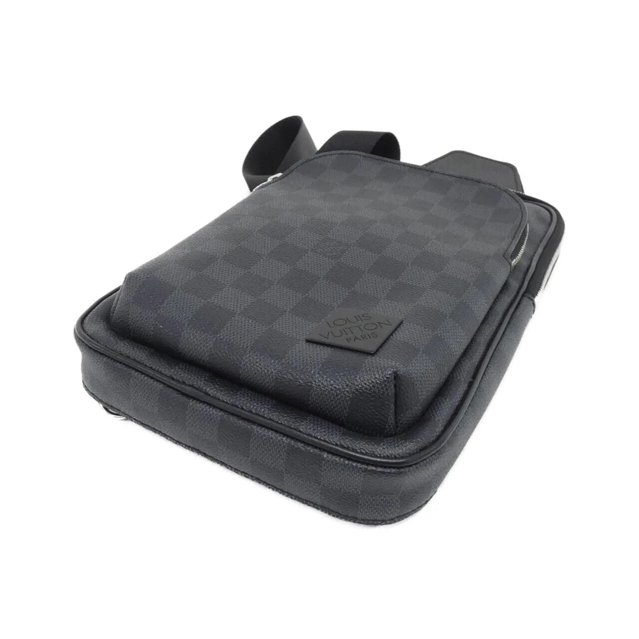 LOUIS VUITTON Avenue N45302 Shoulder Damier 黑色 Damier 中古品A - 縮圖 3