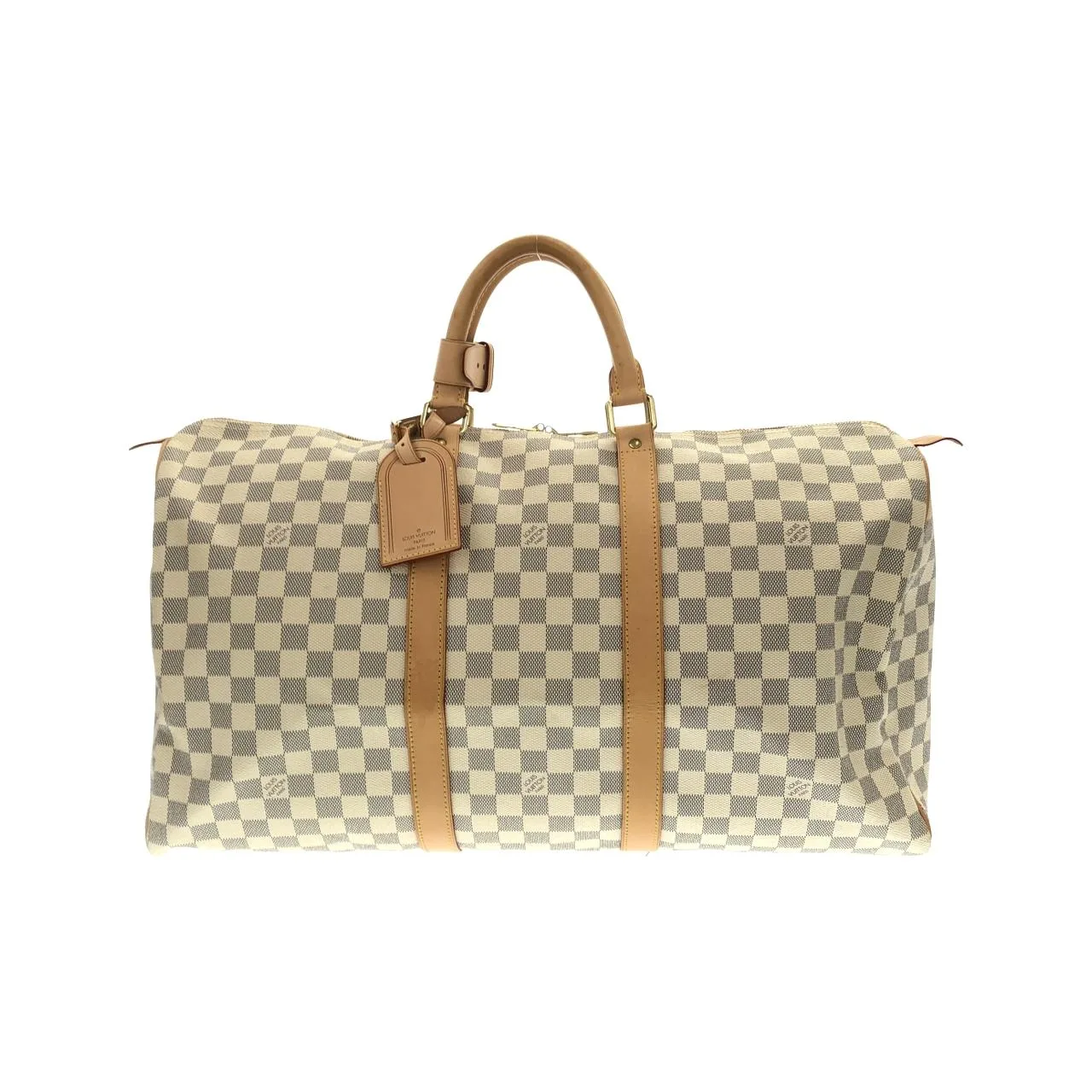 LOUIS VUITTON Keepall N41430 Boston Damier Black