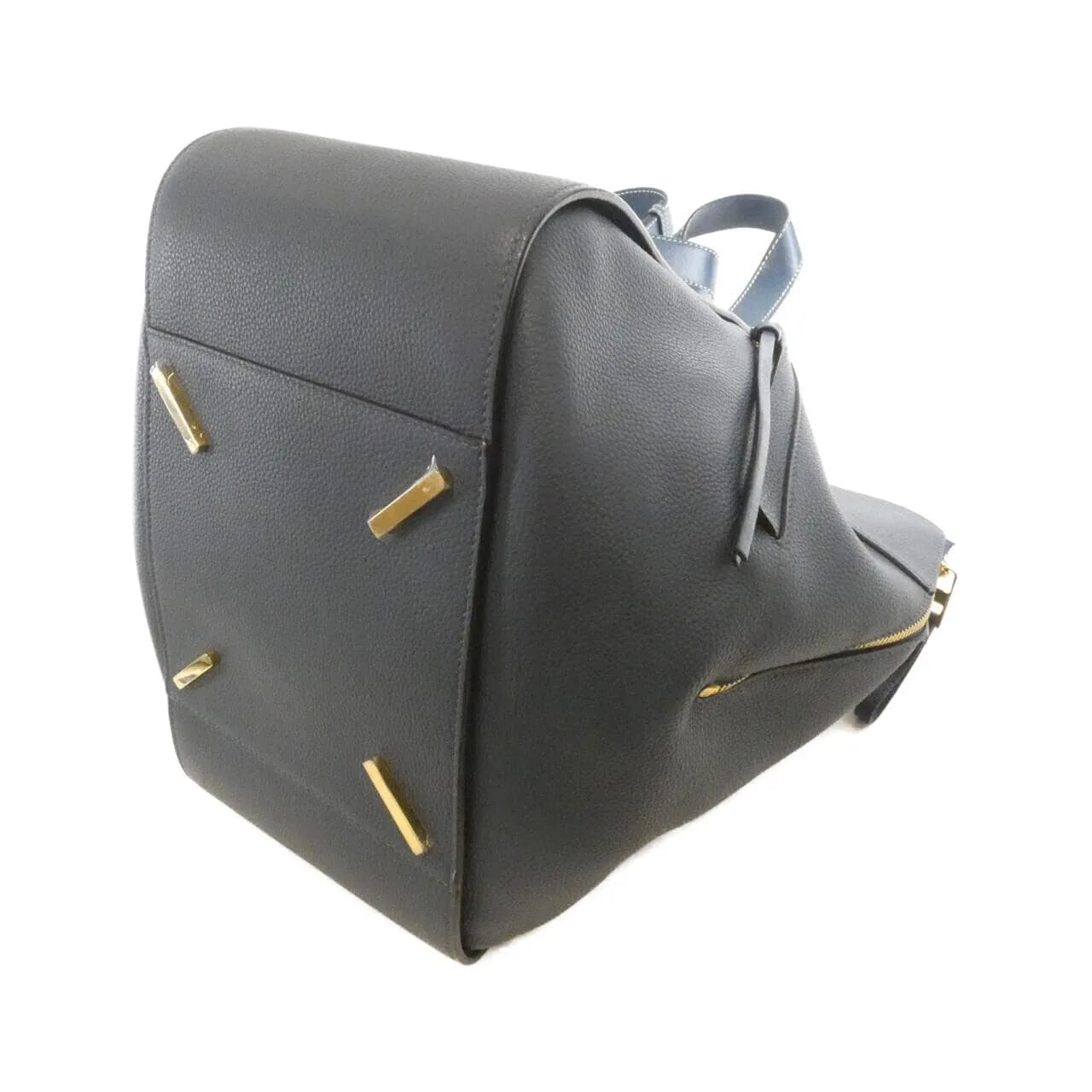 LOEWE Hammock 38712KBN27 Handbag 藍色 中古品B - 縮圖 3