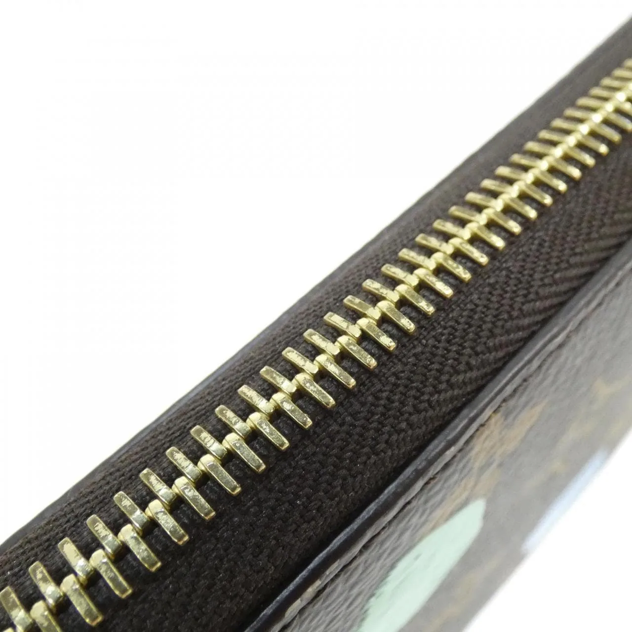 LOUIS VUITTON M81864 Wallet Monogram 黑色 Monogram 中古品A - 縮圖 3