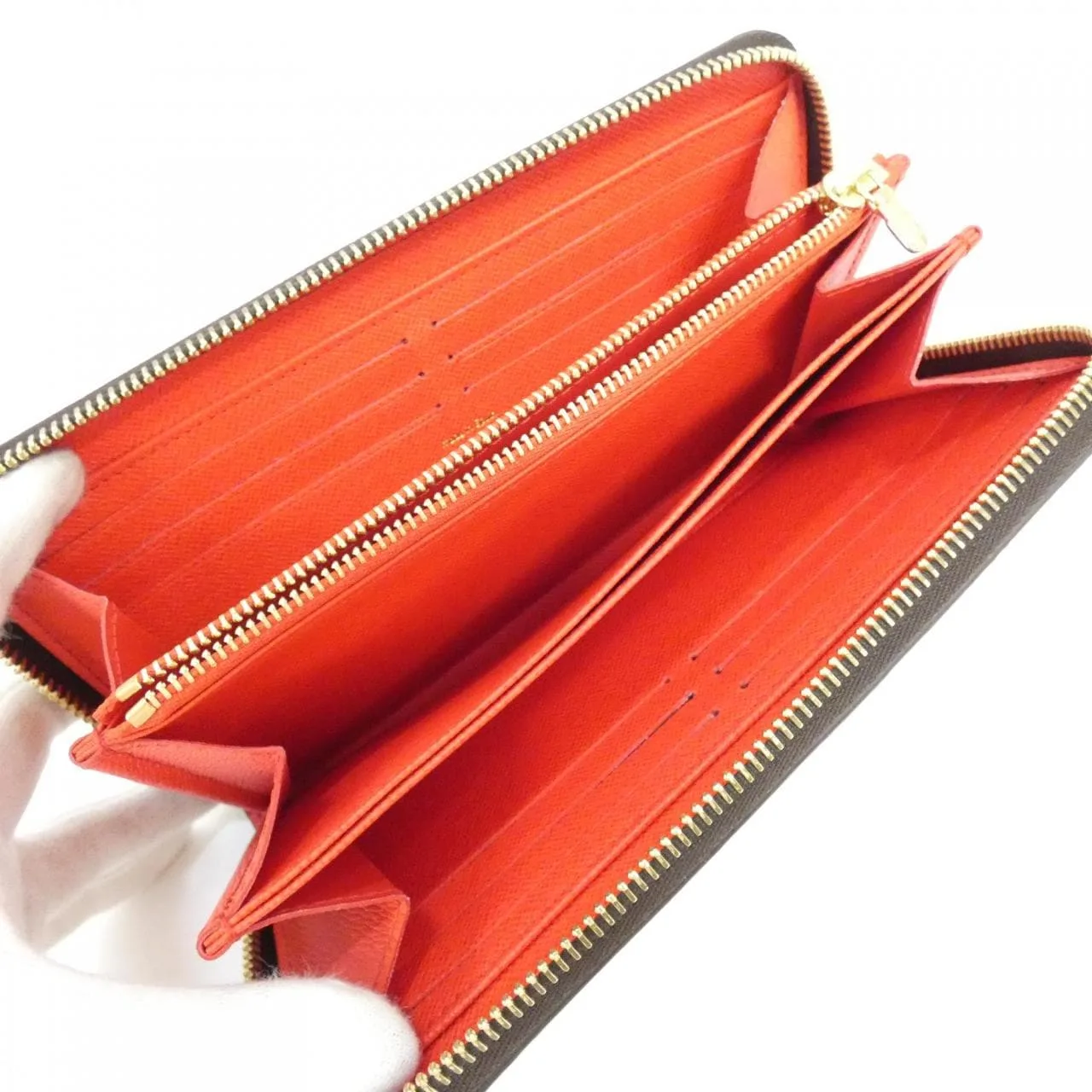 LOUIS VUITTON M81864 Wallet Monogram 黑色 Monogram 中古品A - 縮圖 4