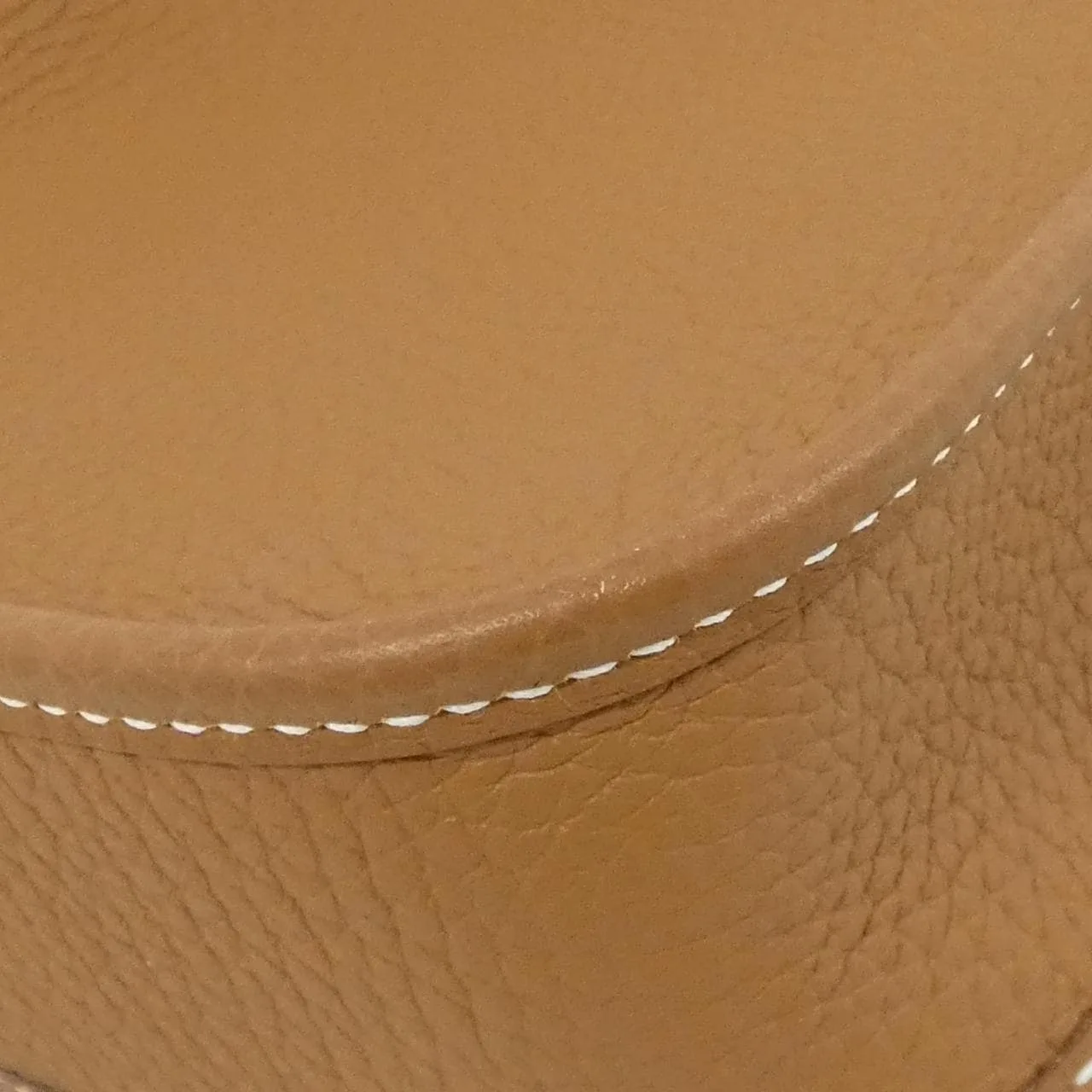 HERMES Evelyne 069426CK Shoulder Clemence Gold Clemence Leather Rank A - Thumbnail 3